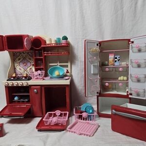 Our Generation Kitchen Set - Red